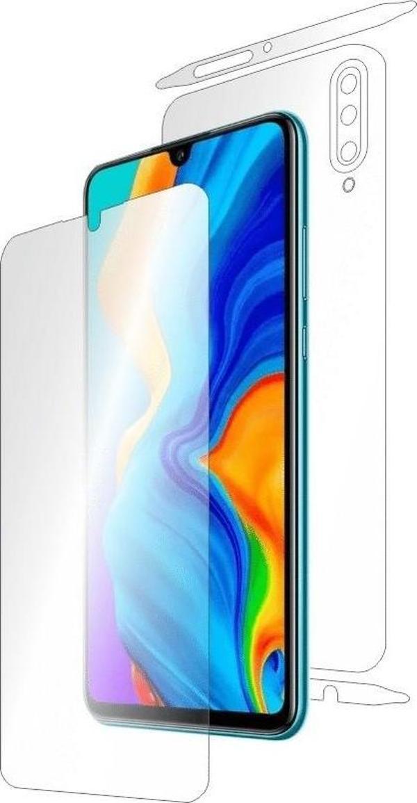 Winex Mobile Samsung Galaxy A9 2019 Ön-Arka 360 Fullbody Darbe Emici Kaplama ve Hd Ekran Koruyucu - Image 1