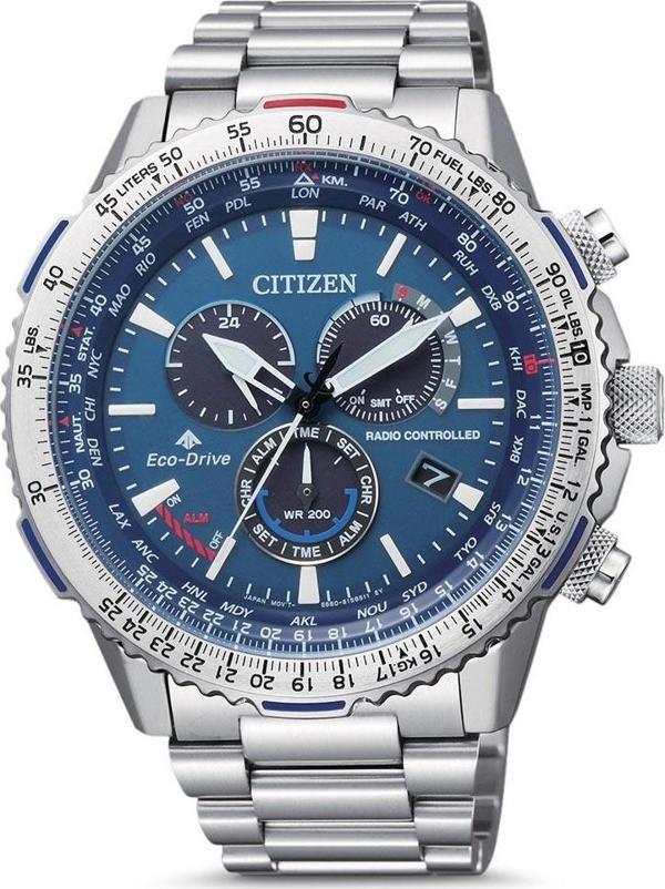 Citizen Eco-Drive Radio Controlled CB5000-50L Erkek Kol Saati - Image 1