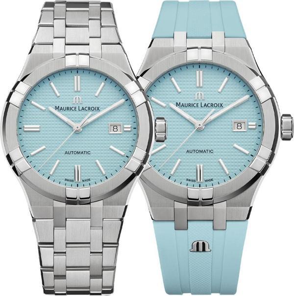 Maurice Lacroix AIKON Automatic ML-AI6008SS00F431-C Erkek Kol Saati ve Yedek Kordon - Image 1