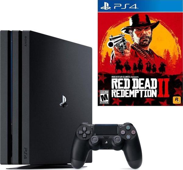 Sony Playstation 4 Pro 1 Tb + Ps4 Red Dead Redemption 2 (Eurasia Garantili) - Image 1
