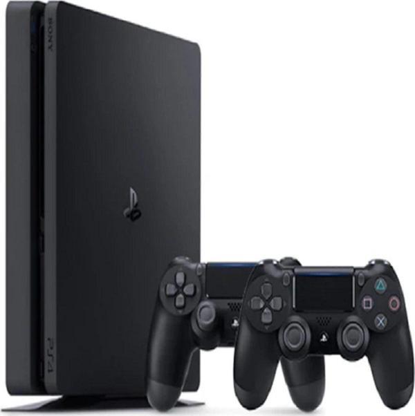 Sony Playstation 4 Slim 1 Tb + 2. Ps4 Kol - Image 1
