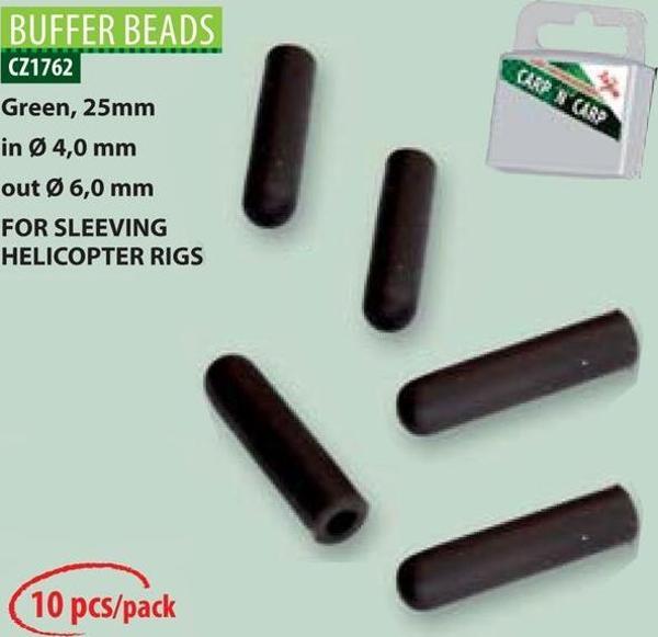 CZ 1762 Buffer Bead 25 mm 4/6 mm (10 PCS) 25 mm Yeşil - Image 1