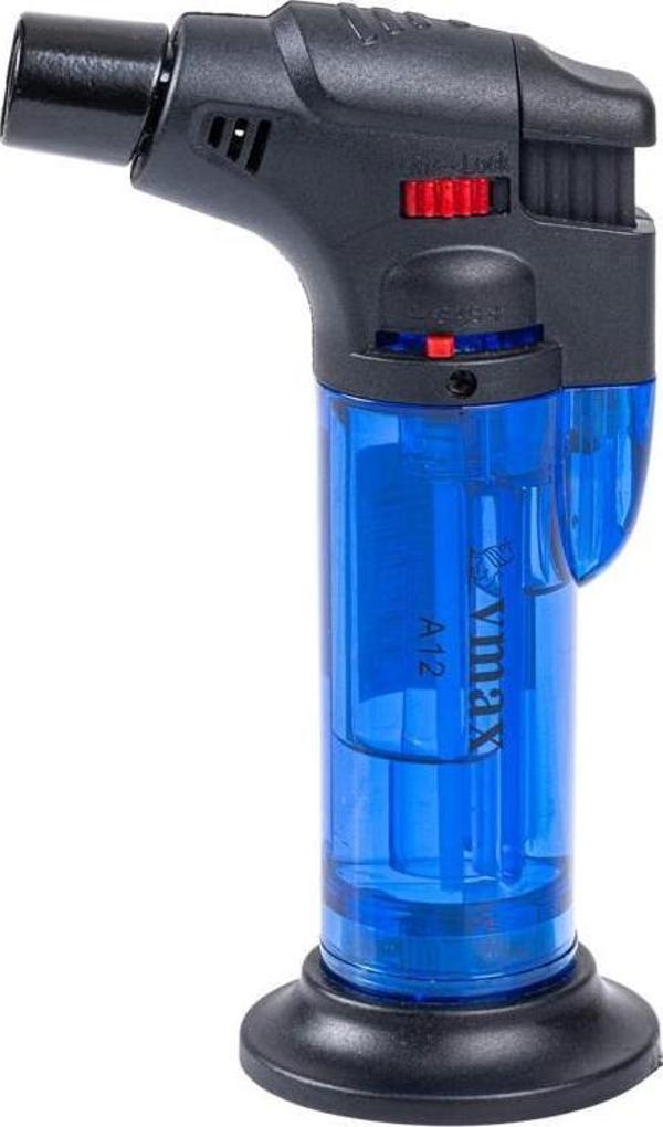 Doldurulabilir Pürmüz Çakmak - Torch - Metal Başlıklı - A12 - Mavi - Image 1