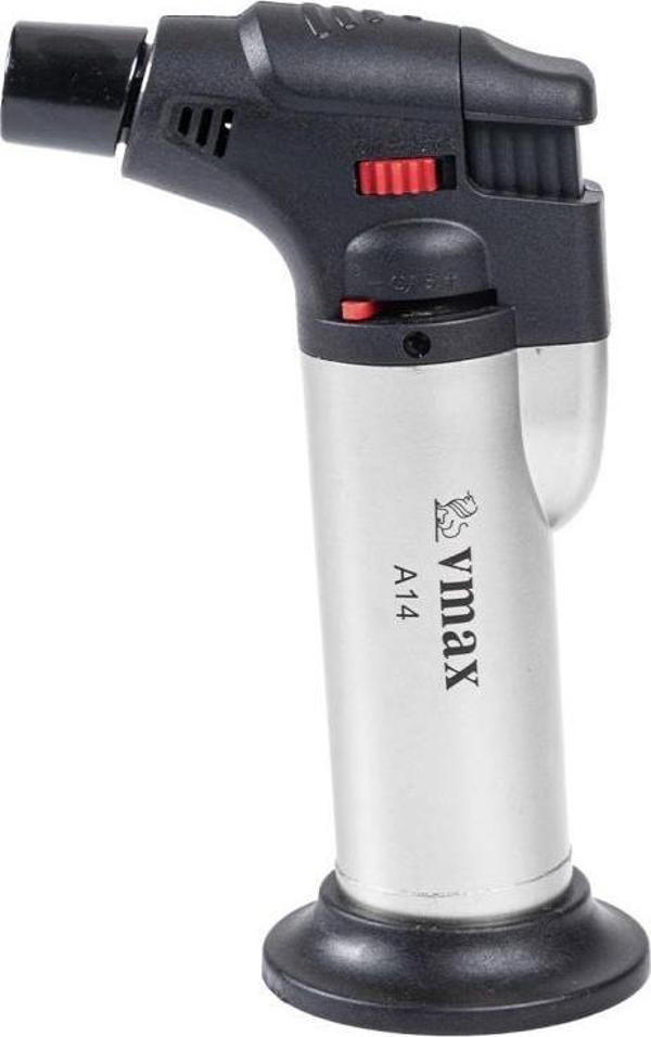 Doldurulabilir Pürmüz Çakmak - Torch - Metal Başlıklı - A14 - Gri - Image 1