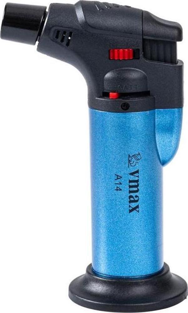 Doldurulabilir Pürmüz Çakmak - Torch - Metal Başlıklı - A14 - Mavi - Image 1