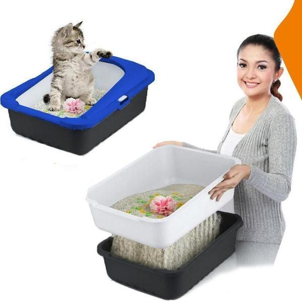 Elekli Kedi Kumluğu Mavi - Image 1