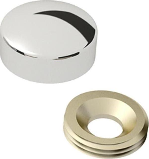 Vida kapağı 15 mm krom 10 adet vida kapama kapatıcı tıpa - Image 1