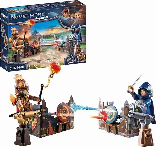 PLAYMOBIL Novelmore 71212 Novelmore ve Burnham Raiders - Düello, 4 yaşından büyük çocuklar için oyun - Image 1