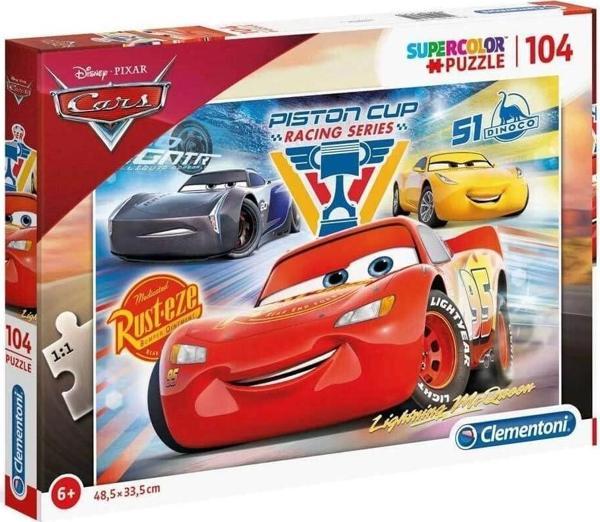 Clementoni 27072 Puzzle 104 Parça Cars 3 - Image 1
