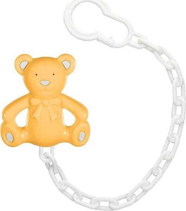 Wee Baby 903 Figürlü Emzik Askısı - Sarı - Image 1