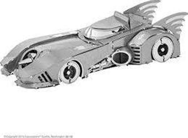 1989 BATMOBİLE 3D Metal Maket Bulmaca Puzzle modeli kitleri DIY lazer kesim 14+ Yaş 82+ parça - Image 1