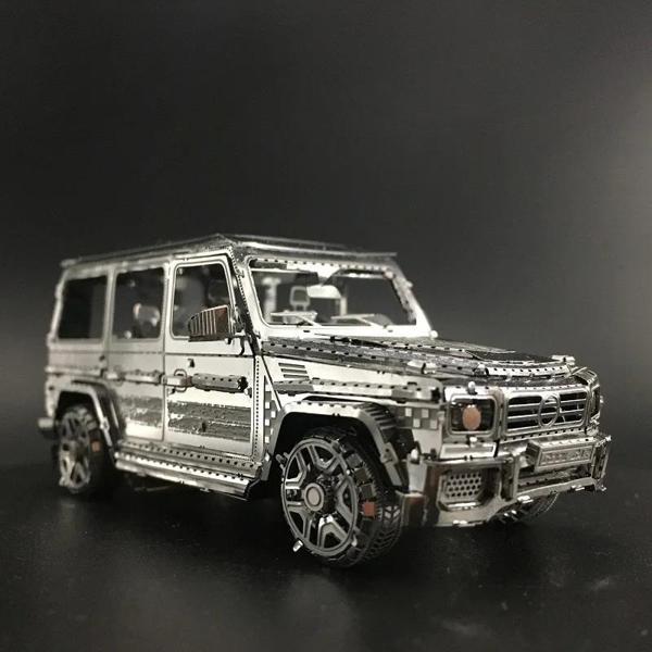 3D Metal Puzzle Bulmaca Mercedes G500 BZS Araba Maketi - Image 1