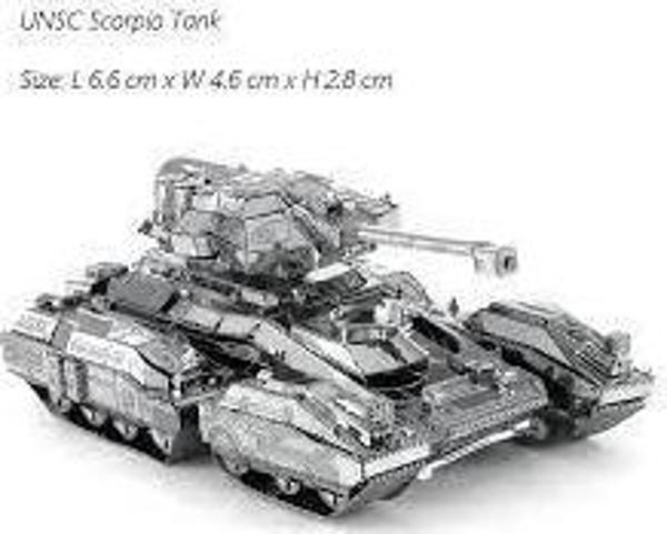 AKREP SCORPİON TANK 3D Metal Maket Bulmaca Puzzle modeli kitleri DIY 14+ Yaş 102+ parça - Image 1
