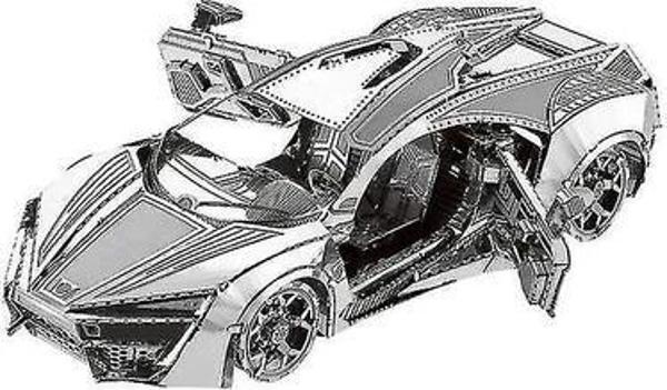 HYPER SPOR ARABA 3D Metal Maket Bulmaca Puzzle modeli kitleri DIY 14+ Yaş 111+ parça - Image 1