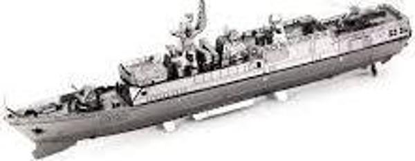 TYPE 056 CORVETTE 3D Metal Maket Bulmaca Puzzle modeli kitleri DIY 14+ Yaş 76+ parça - Image 1
