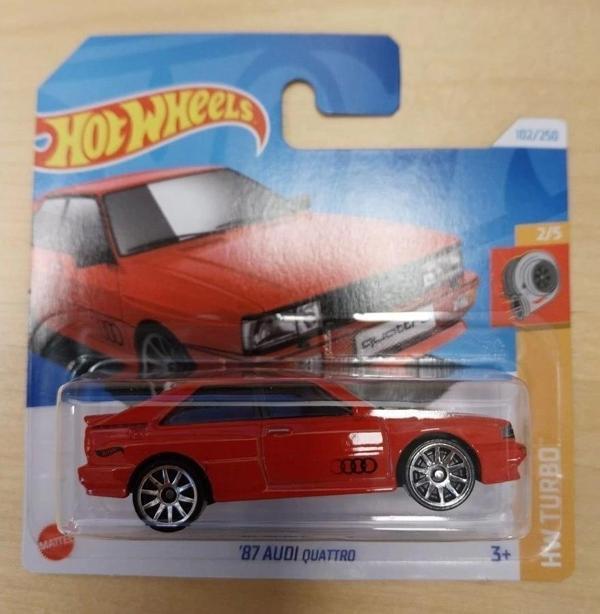 Hot Wheels 2024 '87 Audi Quattro HRY55 - Image 1