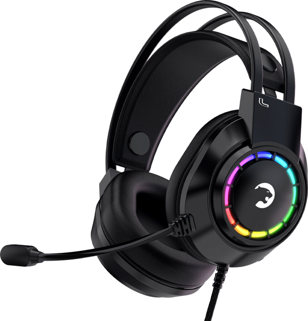 Voldon Siyah 7.1 Surround Rainbow Gaming Kulaklık - Image 1