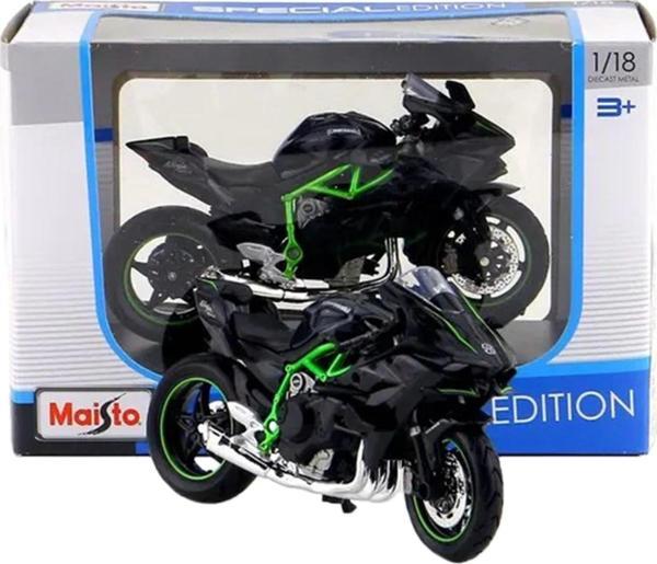 Maisto Kawasaki Ninja H2 R 1/18 Model Motosiklet MAY/39300 - Image 1