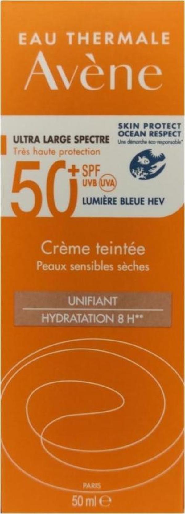 Avene SPF 50 Renkli Güneş Kremi Tinted 50 ml - Image 1