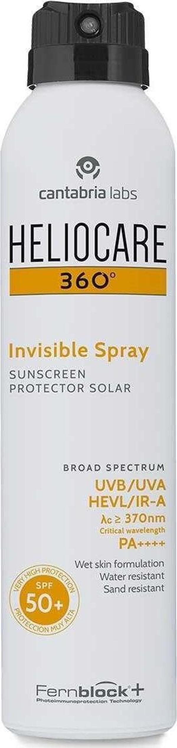 Heliocare 360º SPF 50+ Invisible Sprey 200 ml - Image 1