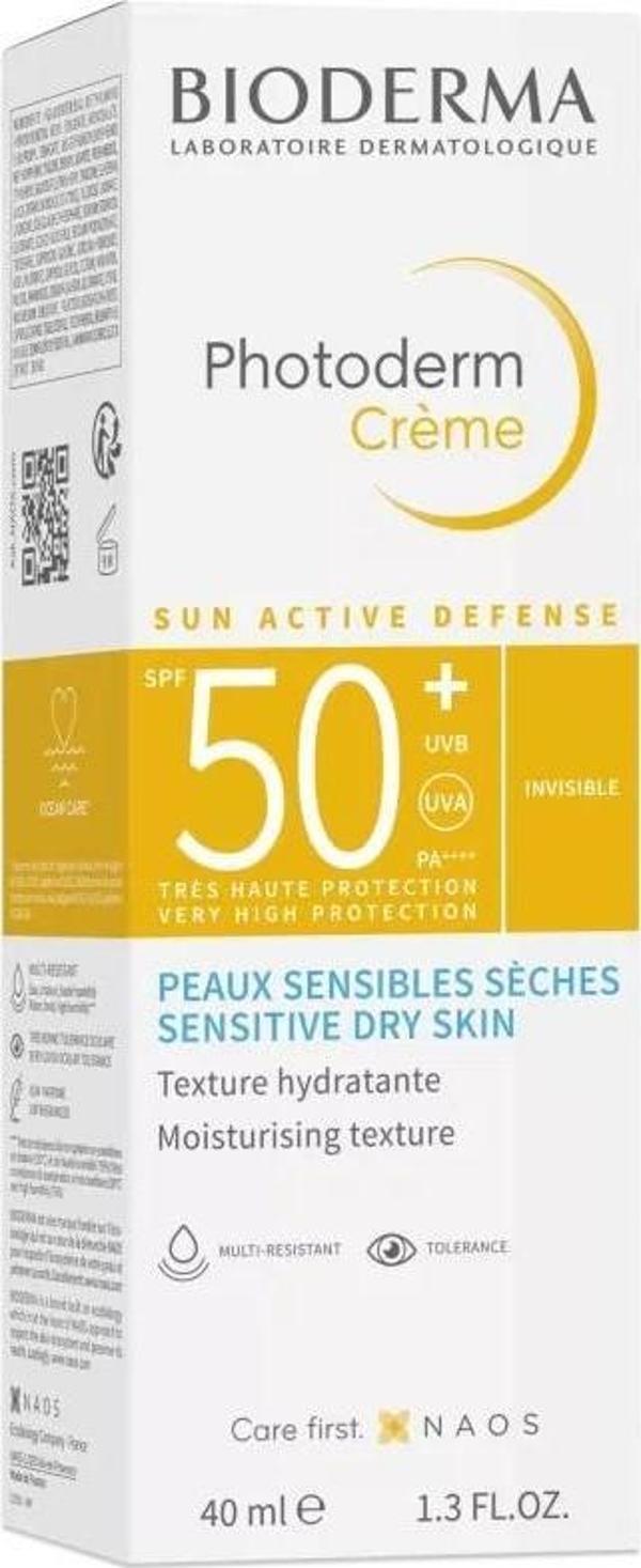Photoderm Cream SPF50+ Güneş Kremi Renksiz 40 ml - Image 1