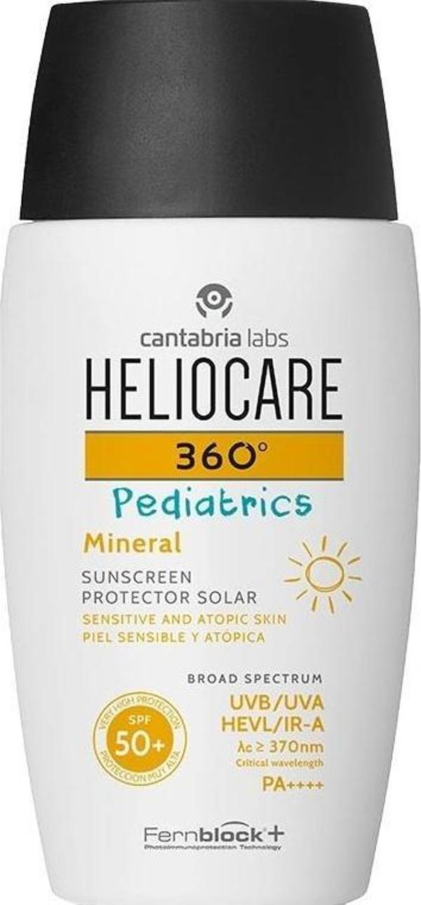 Heliocare 360 Pediatrics Mineral 50 ml 50 Faktör Çocuk Güneş Kremi - Image 1