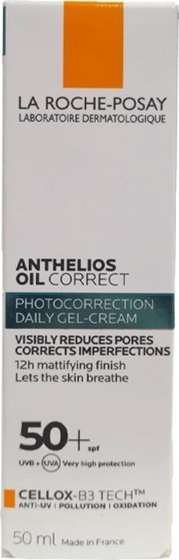 Anthelios Oil Correct SPF50+ Yüz Güneş Kremi 50ml - Image 1