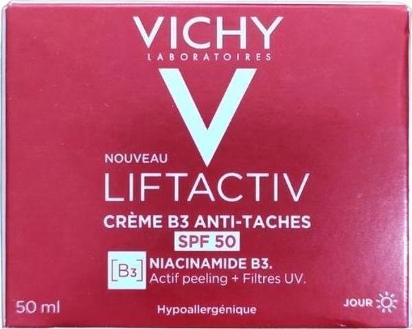 Liftactiv B3 SPF50 Koyu Leke Karşıtı Gündüz  Kremi 50ml - Image 1