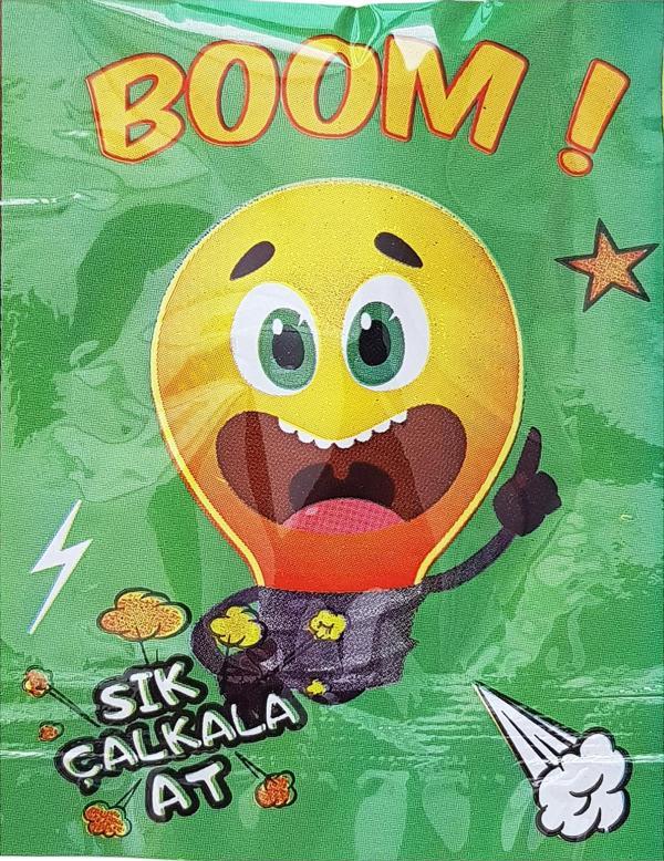 1 Adet Sık Çalkala At Ses Bombası Şaka Oyuncak - Image 1