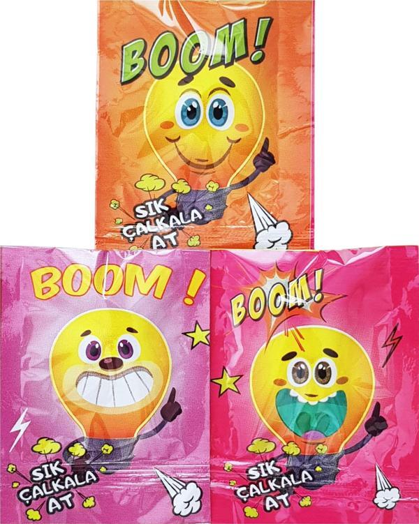 3 Adet Sık Patlat Şaka Oyuncak - Image 1