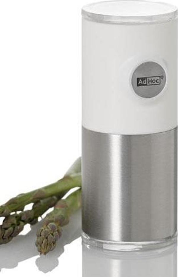 Adhoc Pepnetıc Mıknatıslı & Duvar Aparatlı Biber Ve Baharat Doğrayıcı D: 4 Cm Beyaz - Image 1