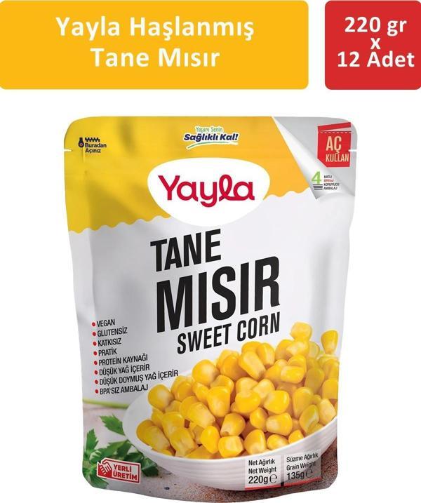 Yayla Tane Mısır 220 gr x 12 Adet - Image 1