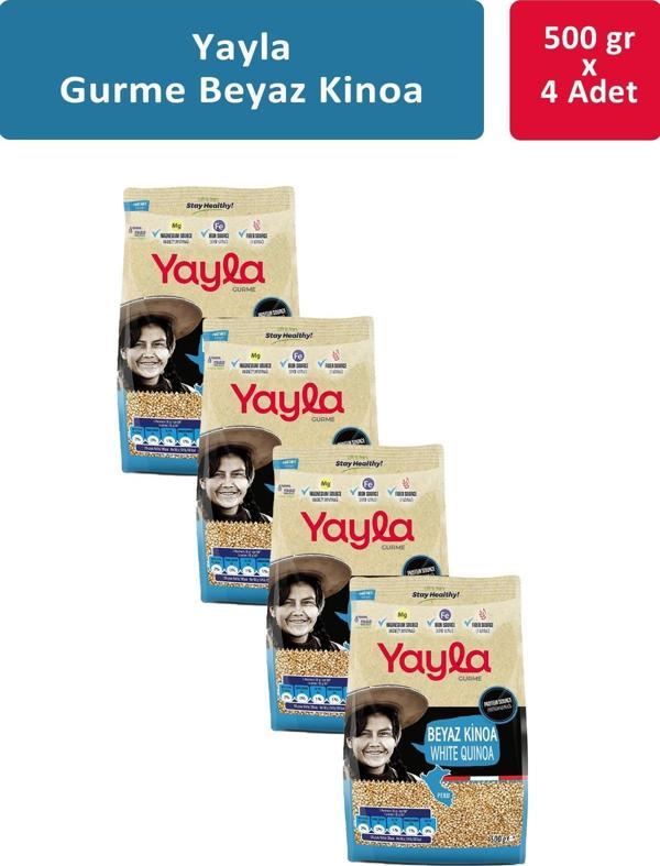 Yayla Gurme Beyaz Kinoa 500 gr x 4 Adet - Image 1