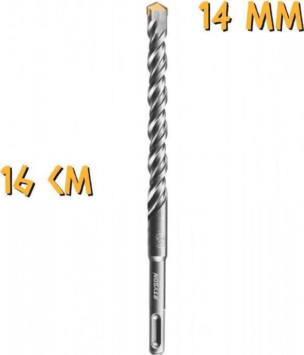 Kupa Tyson SDS Plus Delici Hilti-Matkap Ucu - 14 mm. - 16 cm - Image 1