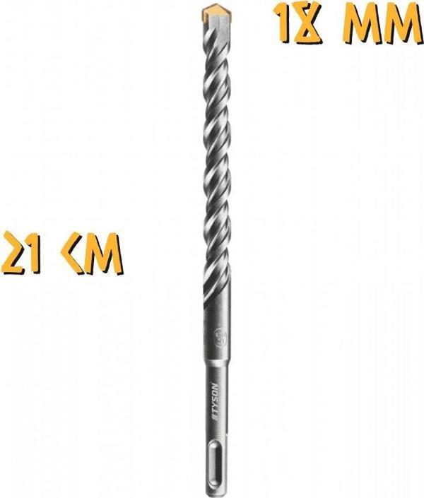 Kupa Tyson SDS Plus Delici Hilti-Matkap Ucu - 18 mm. - 21 cm - Image 1