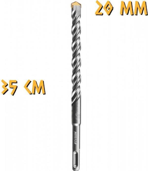 Kupa Tyson SDS Plus Delici Hilti-Matkap Ucu - 20 mm. - 35 cm - Image 1