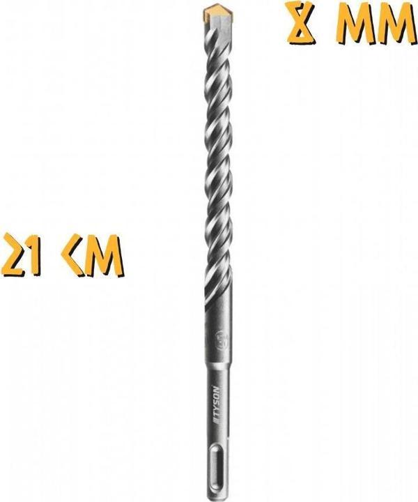 Kupa Tyson SDS Plus Delici Hilti-Matkap Ucu - 8 mm. - 21 cm - Image 1