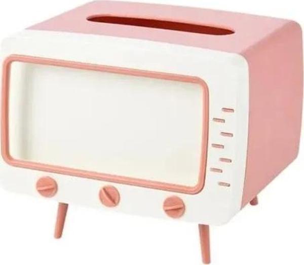 Retro Telefon Tutucu ve Peçetelik - Image 1