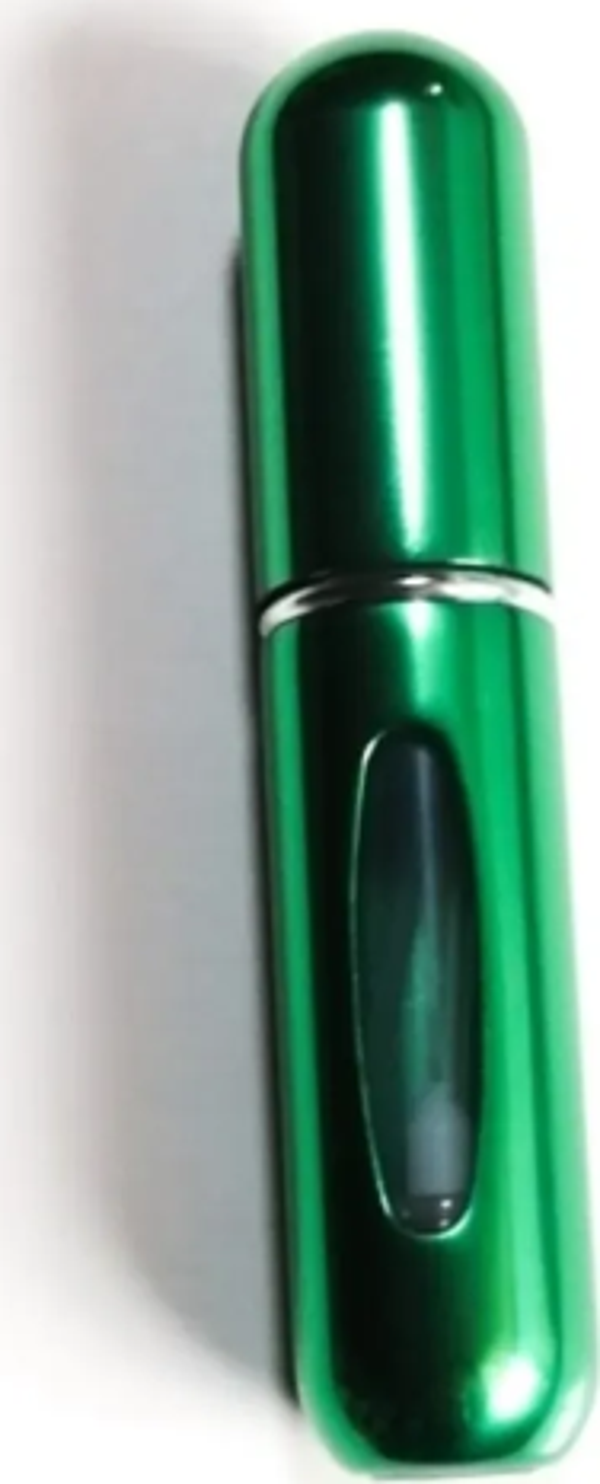 Yeşil Cep Parfüm Şişesi Çanta İçi Mini Doldurulabilir Seyahat Yedek Parfüm Şişesi 5 ml - Image 1