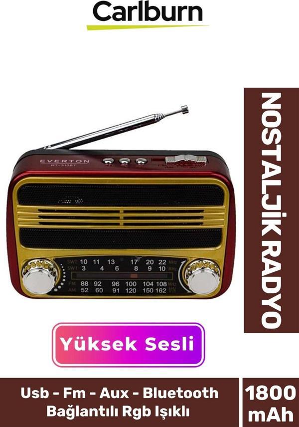 Kaliteli Yüksek Sesli Retro Nostalji Bluetooth Bağlantılı Usb Sd Kart Radyo Mp3 Player Müzik Kutusu - Image 1