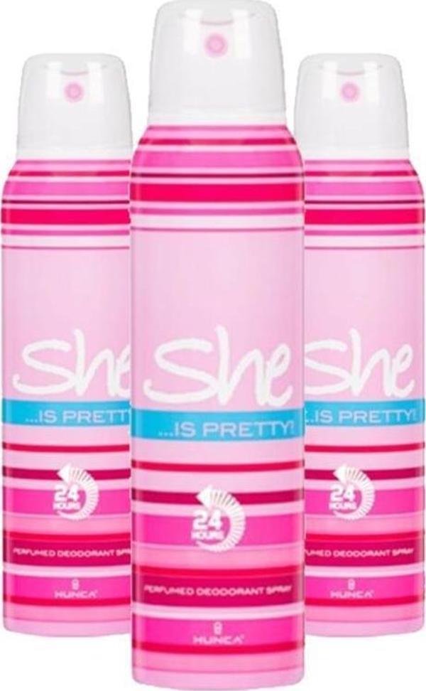 She Pretty Bayan Deodorant 150 ml X3 - Image 1