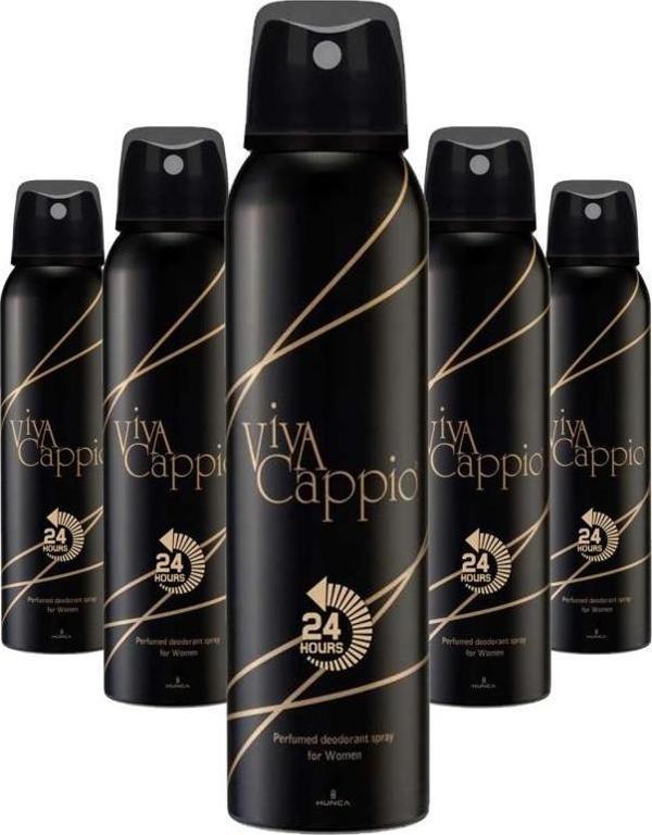 Viva Cappio Bayan Deodorant 150 Ml X5 - Image 1