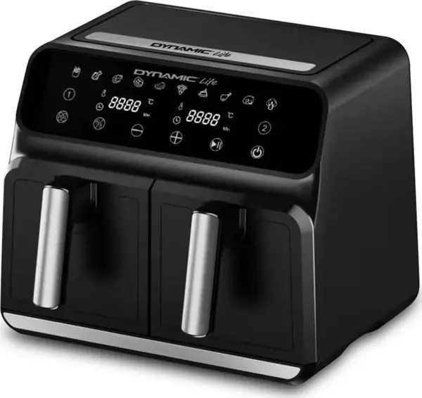 Dynamic Life Pro Cooker Air Fryer Siyah 2li 8 Litre - Image 1
