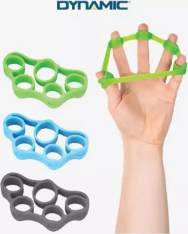 Dynamic Silikon Parmak Egzersiz Aleti Yeşil - Image 1