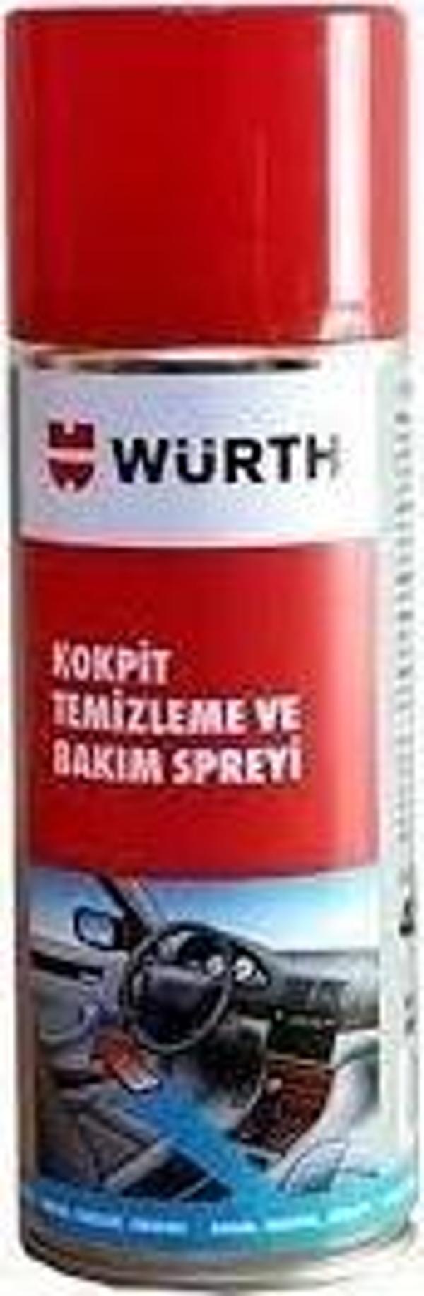 WÜRTH SPREY TAMPON BOYA RAL9005 MAT SİYAH 400 ML - Image 1
