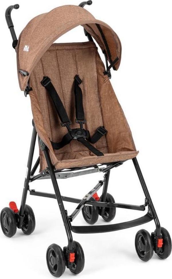 Rival Tokyo Hafif Baston Bebek Arabası RV108 Kahverengi - Image 1