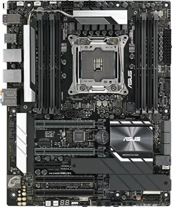 Asus WS C422 Pro/SE Intel C422 (OC) DDR4 2933 MHz Lga2066 Atx Anakart - Image 1