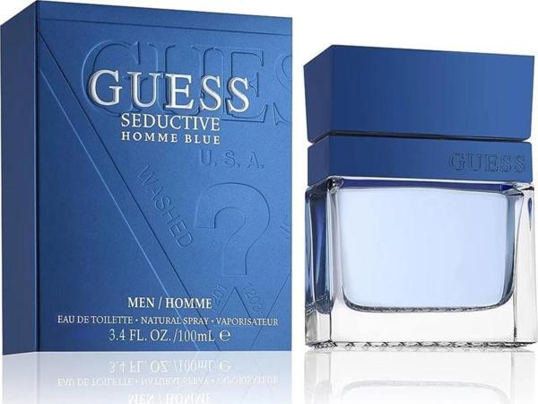 Guess Seductive Homme Blue EDT 100 ml Erkek Parfüm - Image 1