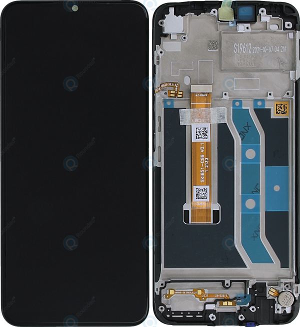 Realme C21Y Çıtalı Lcd Ekran Dokunmatik RMX3261 RMX3263 - Image 1