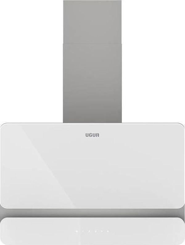 Uğur UAD 6022D BA4D 60 cm Beyaz Cam Duvar Tipi Ankastre Davlumbaz - Image 1
